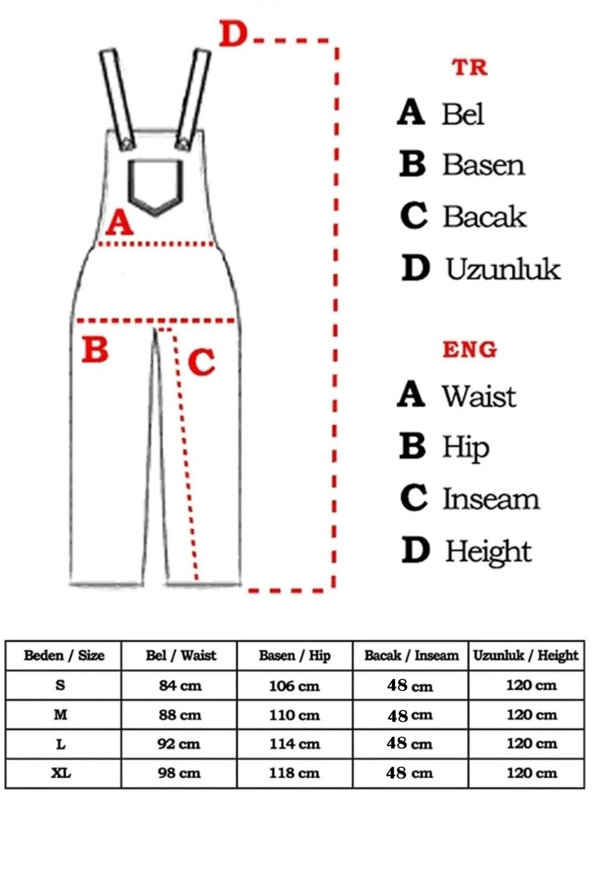 ARM-20K001117 Beyaz Bahçıvan Tulum